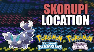 How To Get Skorupi In Pokemon Brilliant Diamond amp Shining Pearl [upl. by Hauge]