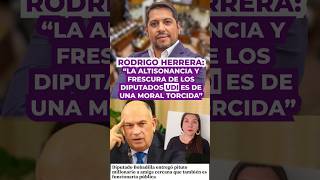 Rodrigo Herrera quotLa altisonancia y frescura de los diputados UDI es de una moral torcidaquot short [upl. by Eglanteen447]