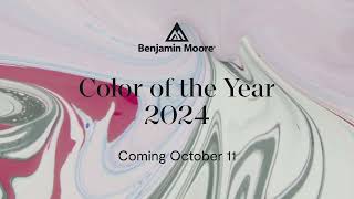 Color of the Year and Color Trends 2024 is Coming  Benjamin Moore [upl. by Noella41]