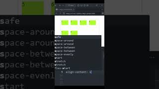 Rahasia CSS AlignContent Mengatur Posisi Elemen dengan Mudah Shorts coding [upl. by Ioves]