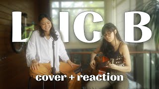 for your eyes only by belle mariano cover  SIBLINGS REACT TO LICB  Hannah Kathleen [upl. by Yroffej]