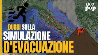 RISCHIO VULCANICO CAMPI FLEGREI LA SIMULAZIONE DEVACUAZIONE FUNZIONERA Considerazioni e dubbi [upl. by Rairb192]