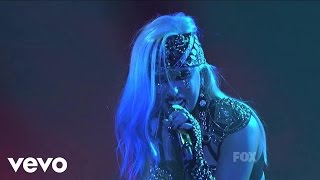 Lady Gaga  The Edge of Glory Live on American Idol [upl. by Abbot]