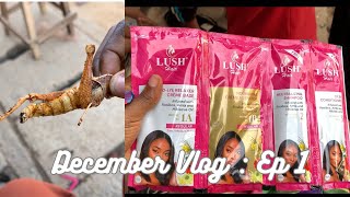 Vlog Trying a new snack  New Lush Relaxer  Market Runs [upl. by Ailen553]