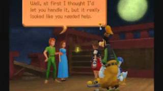 PeterWendy moments in Kingdom Hearts [upl. by Seldun]