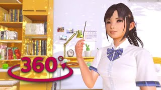 VR Kanojo 360 degrees  Virtual Girlfriend in 360 degrees [upl. by Girovard546]