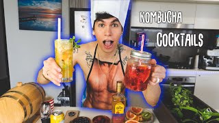 PERFECT KOMBUCHA MOJITOS  healthy cocktails with EDDY ROBLES [upl. by Teodoro]