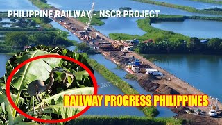 Philippine Railway NSCR project in progress V 303  pnr nscr update [upl. by Pinchas278]