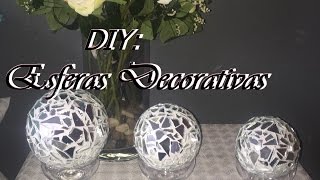 DIY Esferas Decorativas [upl. by Kenlee899]