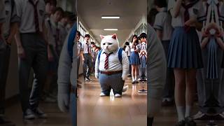 Loss Weight Cat😭😭 cartoon tomcatfunnies cutecat cat catlover shorts viralvideo trending cat [upl. by Aehsan]