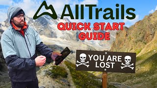 Alltrails Beginner Tutorial 2024  Free Version [upl. by Froh253]