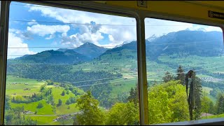 Niesen Swiss Alps Switzerland  Walking Tour 4K HDR Dolby Vision [upl. by Sotos]