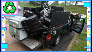 Bulk Trash Pickup SCRAP METAL HACK Steel Weight Recycling Multiple Loads ♻️ Baltimore MD 🤑 [upl. by Lucas]