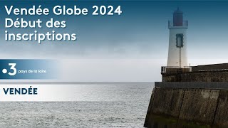 Vendée Globe 2024 début des inscriptions [upl. by Dev381]