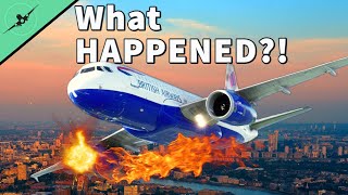 Plane catches FIRE over London  BA 762 [upl. by Alik844]