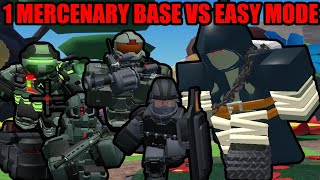 TDS 1 MERCENARY BASE VS EASY MODE [upl. by Mmada]