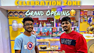 Grand Opening of Our Cake Shop in Mumbai  Celebration Zone Cake Shop [upl. by Orlantha764]