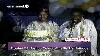 THROWBACK TO JUNE 12 1994  When Prophet TB Joshua turned 31 years old TBJoshua PastorEvelynJoshua [upl. by Evaleen933]