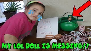 Leprechaun Elf On The Shelf Took My LOL Dolls [upl. by Yukio]