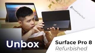 Mở hộp kiểm tra Surface Pro 8 quotđenquot hàng Ref nguyên Seal giá tốt thế nào có nên mua [upl. by Carpet]