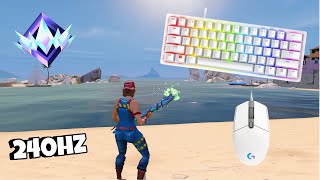 Satisfying keyboard ASMR 😴 Ranked Gameplay 🏆 240hz SMOOTH [upl. by Gainor772]