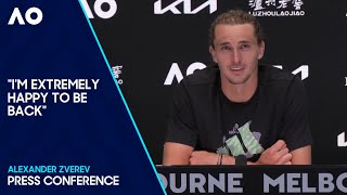 Alexander Zverev Press Conference  Australian Open 2024 First Round [upl. by Stoddard719]