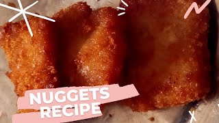 Chicken nuggets recipe nuggets banane ka tarika Vlogs of shama [upl. by Amador]