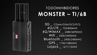 Inhibidor Jammer 24GHz GSM900CDMA850 GSM18001900 and 3G WiFi Bluetooth  GPS L1 L2 L5 [upl. by Adnawat]