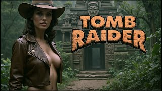 Tomb Raider Lara Croft Reimagined  1950s Super Panavision 70 Cinematic Trailer  AIGenerated [upl. by Auqinat]