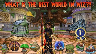 Wizard101 What is the BEST World World Ranking [upl. by Ettezus608]