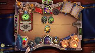 Hearthstone  Book of Heroes  Illidan vs Tichondrius [upl. by Shamus]