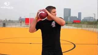 How to play quarterback Basic quarterback drills Part 2 [upl. by Antonius]