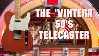 Checking Out The Fender Vintera 50s Telecaster [upl. by Aner]