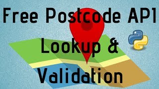 Postcode API Lookup Validation Python 3 Implementation Tutorial Free [upl. by Caesaria]