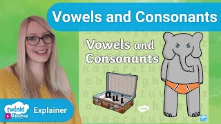 Understanding Vowels and Consonants [upl. by Afatsum]