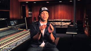 Straight Outta Compton Oshea Jackson Jr quotIce Cubequot Behind the Scenes Movie Interview  ScreenSlam [upl. by Sulakcin]