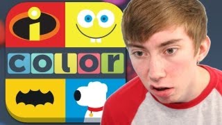 COLORMANIA  GUESS THE COLORS iPhone Gameplay Video [upl. by Hardin]