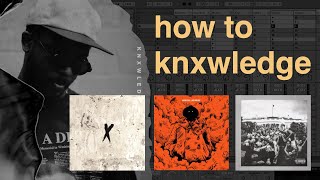 how to produce like knxwledge Nxworries Anderson Paak [upl. by Tami415]