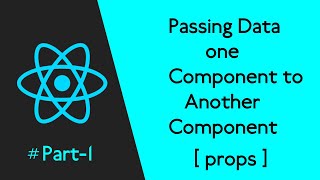 React js Pass Data one Component to another Component  React js 2020 [upl. by Shum]