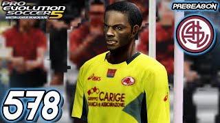 PES 5 Master League  vs Livorno A Preseason  Part 578 [upl. by Romie927]