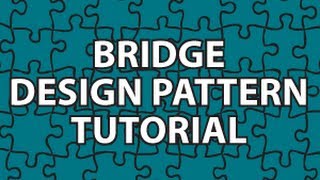 Bridge Design Pattern [upl. by Ordnazil]