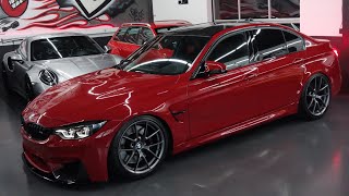 BMW M3 Competition Drivelogic RED [upl. by Ignazio552]