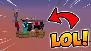 Minecraft  SKY HIGH SERIES  TROLLING PLAYERS WITH WARP 4 [upl. by Soma]