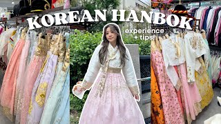 Hanbok Experience in Korea 🇰🇷 Watch before you go [upl. by Terzas]