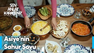 Asiyenin sahur menüsü  Sen Anlat Karadeniz 17 Bölüm [upl. by Hermy]