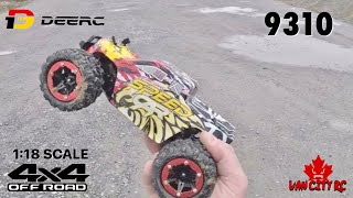 DEERC 9310 RC Truck 1st Run [upl. by Sorcha]