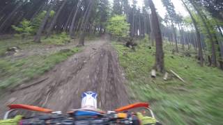 Ktm exc 200 hill climb  gopro [upl. by Agrippina]