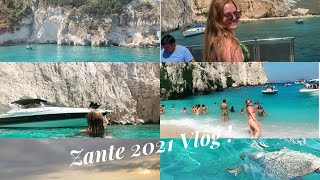 Zante  August 2021  Shipwreck island  Turtle island  Blue Caves  Watervillage  Alykes [upl. by Booze26]