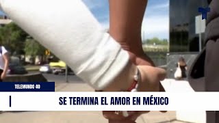 Alza en el número de divorcios en México  TELEMUNDO 40 [upl. by Sabir918]