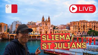 Live in Sliema amp St Julians on Sette Giugno Day in Malta [upl. by Ahsino]